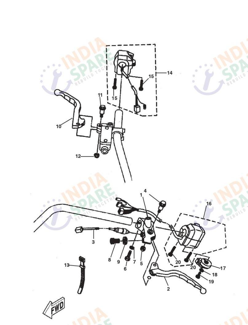 HANDLE SWITCH LEVER